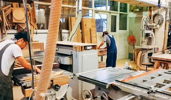 Furniture and carpentry industry